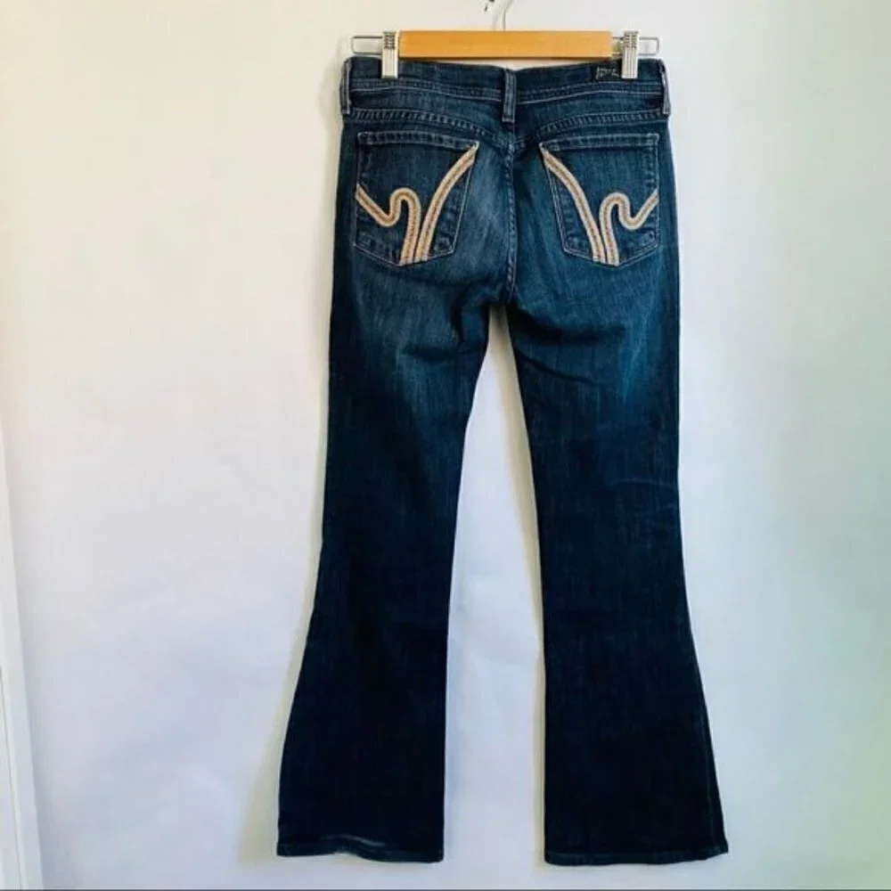 CITIZENS of Humanity Wimbeldon Stretch #144 Ingrid Flare Size 27